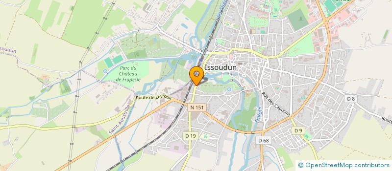 localisation de l'entreprise MONSIEUR JEAN-LOUIS HENAULT à ISSOUDUN