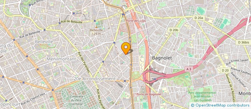 localisation de l'entreprise MONSIEUR JEAN-LOUIS HERBIN  PARIS