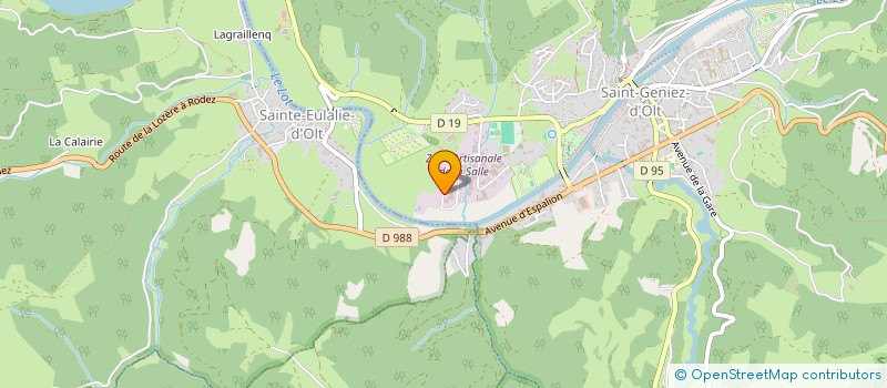 localisation de l'entreprise MONSIEUR JEAN-LOUIS HERMET à SAINT GENIEZ D'OLT ET D'AUBRAC