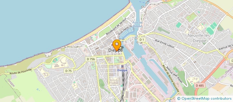 localisation de l'entreprise MONSIEUR JEAN-LOUIS HERPIN  DIEPPE