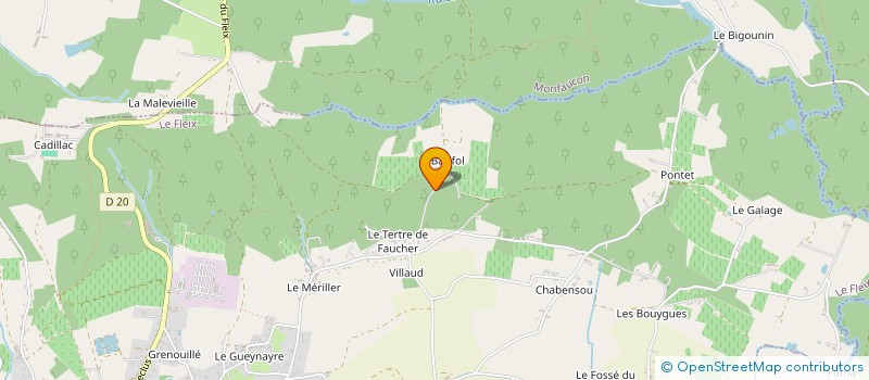 localisation de l'entreprise MONSIEUR JEAN-LOUIS HERVE  LE FLEIX