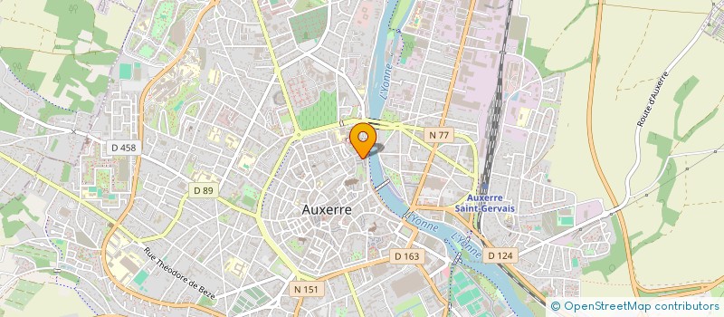 localisation de l'entreprise MONSIEUR JEAN-LOUIS HOERTER  AUXERRE