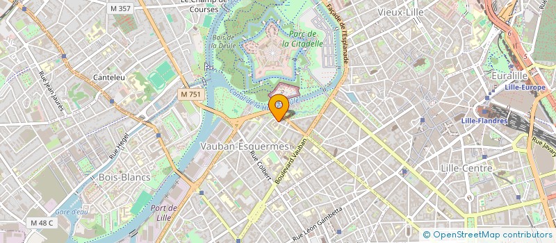 localisation de l'entreprise MONSIEUR JEAN-LOUIS HOUSSIN à LILLE