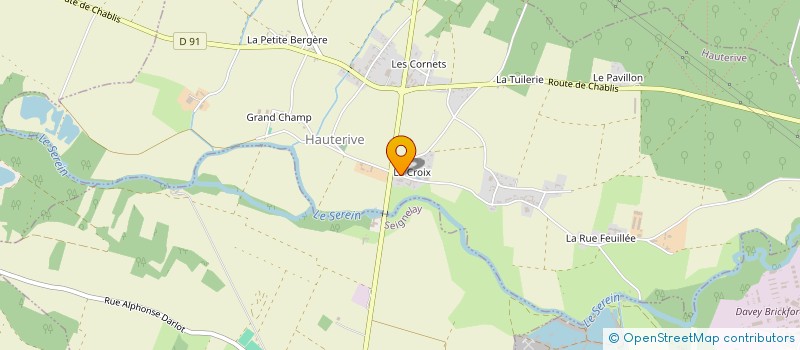 localisation de l'entreprise MONSIEUR JEAN-LOUIS HUGOT à HAUTERIVE