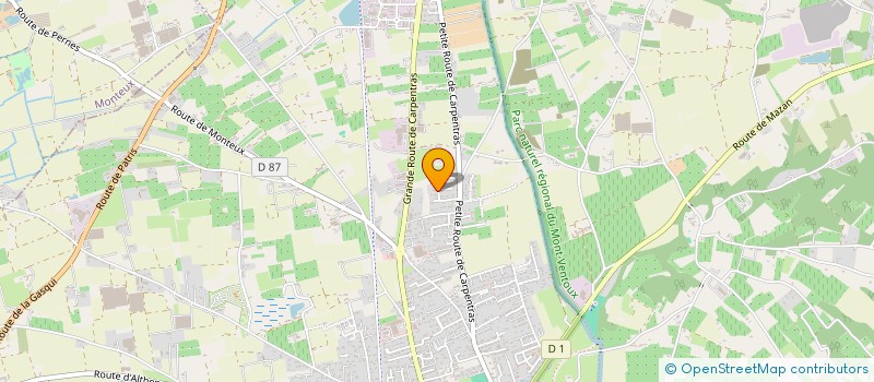 localisation de l'entreprise MONSIEUR JEAN-LOUIS IMBERT  PERNES-LES-FONTAINES