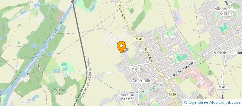 localisation de l'entreprise MONSIEUR JEAN-LOUIS JANNOTTA  ANNULLIN