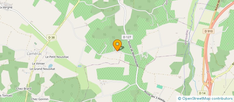 localisation de l'entreprise MONSIEUR JEAN-LOUIS JONCHERE  MONTMERAC