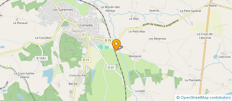 localisation de l'entreprise MONSIEUR JEAN-LOUIS JOUHAUD à RILHAC-LASTOURS
