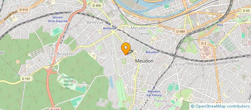 localisation de l'entreprise MONSIEUR JEAN-LOUIS KINDLER à MEUDON