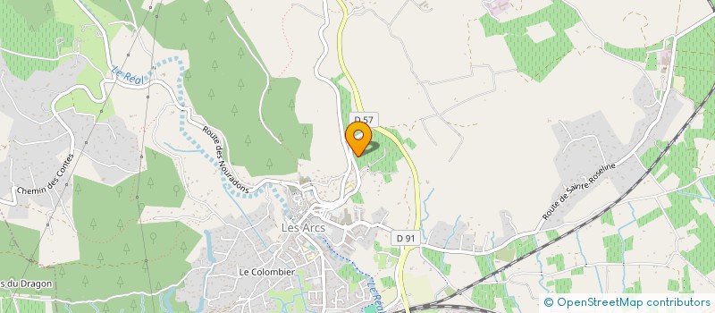 localisation de l'entreprise MONSIEUR JEAN-LOUIS KOHLER  LES ARCS