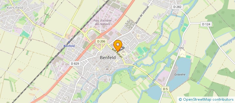 localisation de l'entreprise MONSIEUR JEAN-LOUIS KOPFF  BENFELD