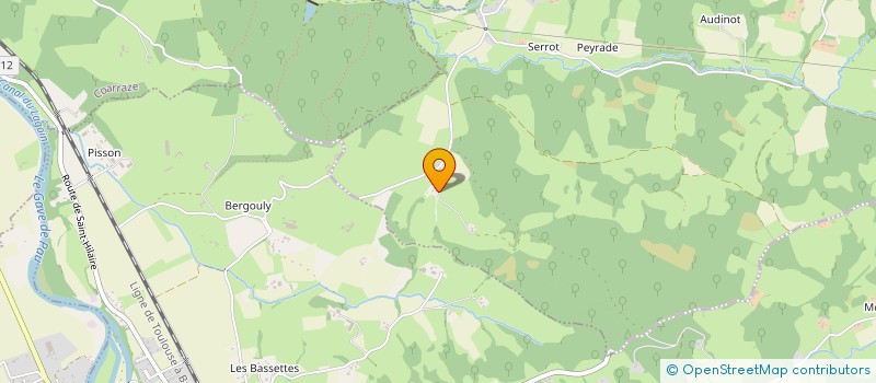 localisation de l'entreprise MONSIEUR JEAN-LOUIS LABORDE  ACCOUS