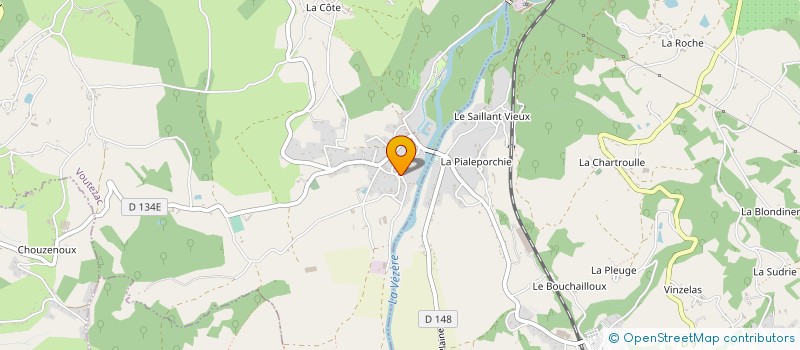 localisation de l'entreprise MONSIEUR JEAN-LOUIS LACOMBE  VOUTEZAC