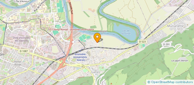 localisation de l'entreprise MONSIEUR JEAN-LOUIS LACOUME  GIERES