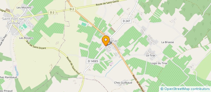 localisation de l'entreprise MONSIEUR JEAN-LOUIS LAFFON  LORIGNAC