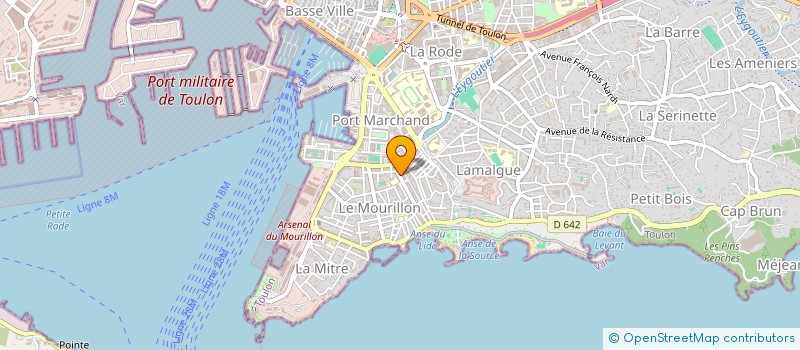 localisation de l'entreprise MONSIEUR JEAN-LOUIS LAFFONT  TOULON