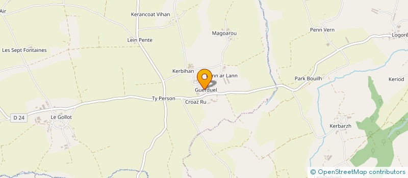 localisation de l'entreprise MONSIEUR JEAN-LOUIS LAMBERT  PONT-MELVEZ