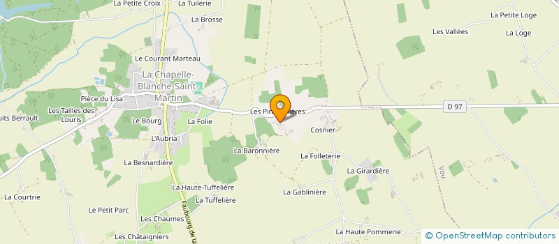 localisation de l'entreprise MONSIEUR JEAN-LOUIS LAMBERT  LA CHAPELLE-BLANCHE-SAINT-MARTIN