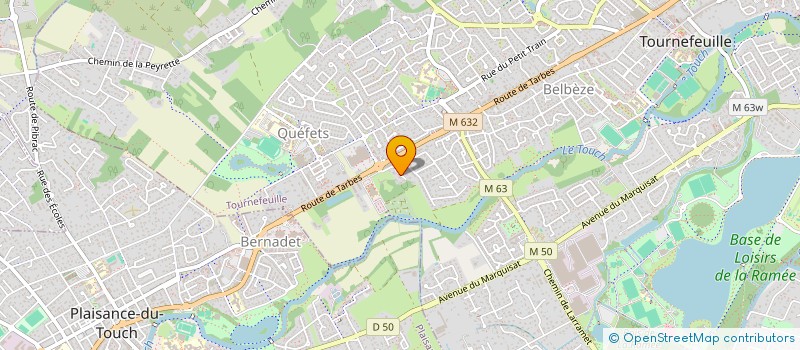 localisation de l'entreprise MONSIEUR JEAN-LOUIS LAMIC  TOURNEFEUILLE