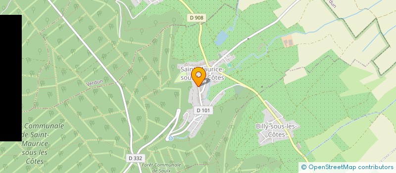 localisation de l'entreprise MONSIEUR JEAN LOUIS LAMY à SAINT-MAURICE-SOUS-LES-COTES