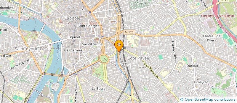 localisation de l'entreprise MONSIEUR JEAN-LOUIS LAPASSOUZE  TOULOUSE