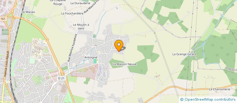 localisation de l'entreprise MONSIEUR JEAN-LOUIS LASSEUR  CHATELLERAULT