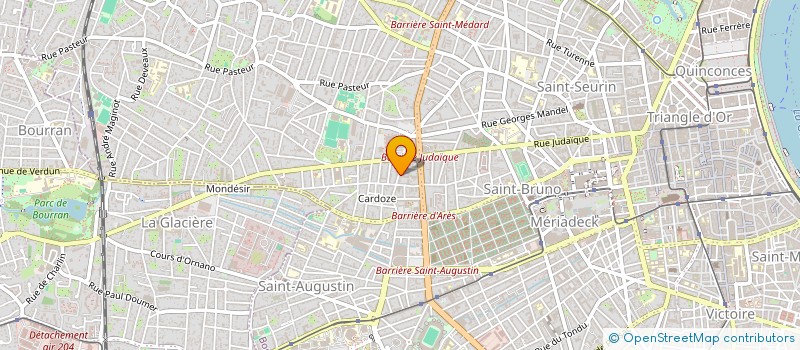 localisation de l'entreprise MONSIEUR JEAN-LOUIS LAURENT à BORDEAUX