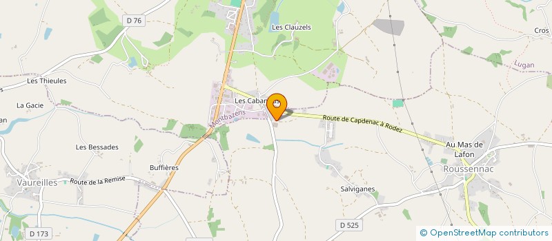 localisation de l'entreprise MONSIEUR JEAN-LOUIS LAVERNHE  MONTBAZENS