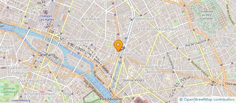 localisation de l'entreprise MONSIEUR JEAN-LOUIS LE CABELLEC  PARIS