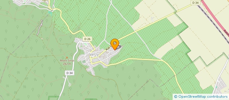 localisation de l'entreprise MONSIEUR JEAN-LOUIS LEBEAUX  VERZY