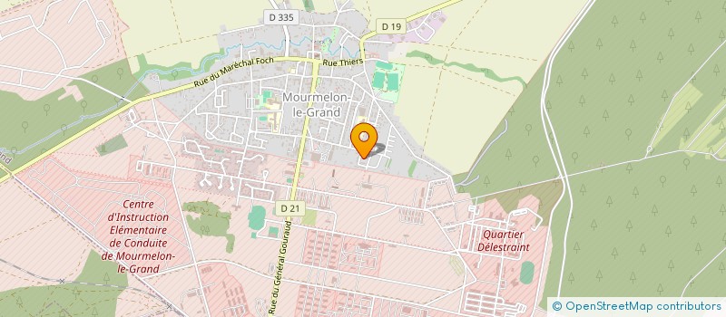 localisation de l'entreprise MONSIEUR JEAN-LOUIS LECUYER  MOURMELON-LE-GRAND