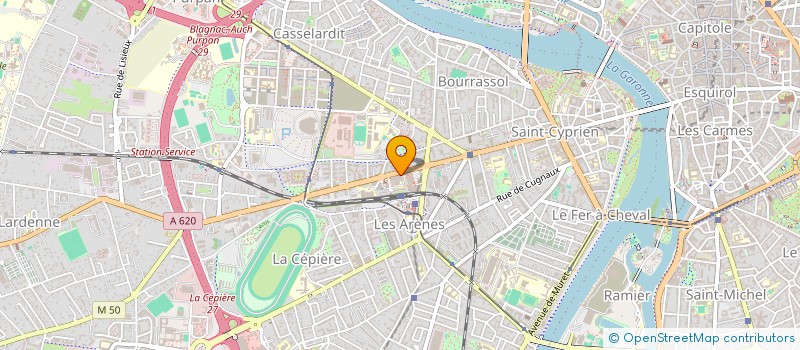localisation de l'entreprise MONSIEUR JEAN-LOUIS LEGRAND à TOULOUSE