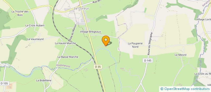 localisation de l'entreprise MONSIEUR JEAN-LOUIS LEGRAND  LE LOREUR