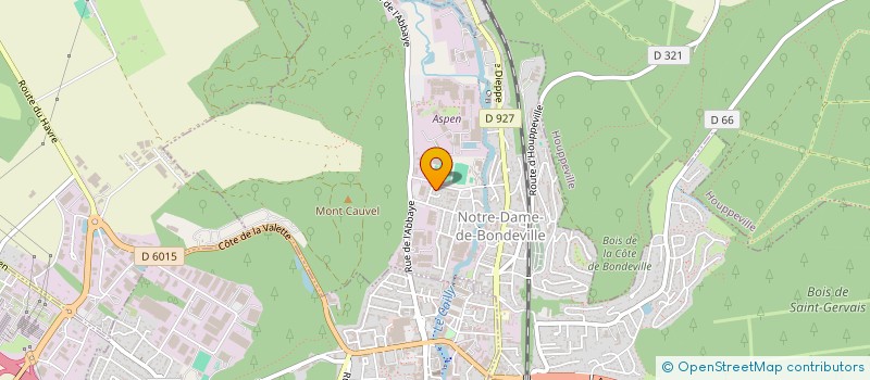 localisation de l'entreprise MONSIEUR JEAN-LOUIS LEMERCIER  NOTRE-DAME-DE-BONDEVILLE