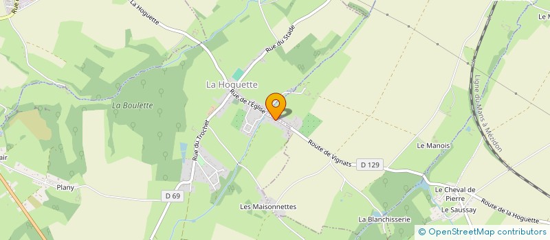 localisation de l'entreprise MONSIEUR JEAN LOUIS LEROY  LA HOGUETTE