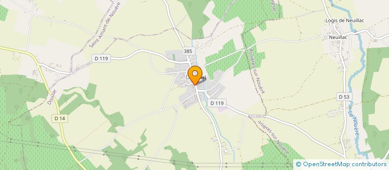 localisation de l'entreprise MONSIEUR JEAN-LOUIS LHOMME à DOUZAT