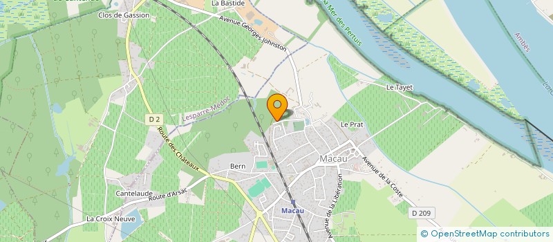 localisation de l'entreprise MONSIEUR JEAN-LOUIS LIAUD  MACAU