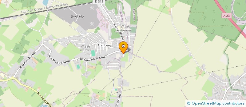 localisation de l'entreprise MONSIEUR JEAN-LOUIS LIEGARD  WALLERS