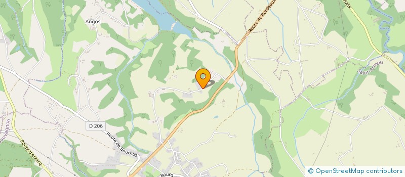 localisation de l'entreprise MONSIEUR JEAN-LOUIS LUBRANO LABADERA  NAVAILLES ANGOS