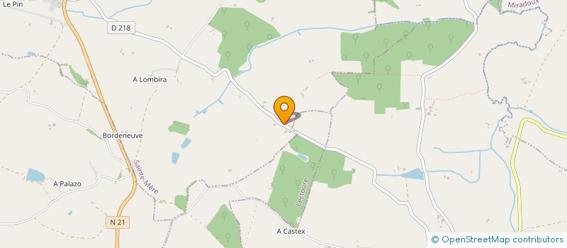 localisation de l'entreprise MONSIEUR JEAN-LOUIS MACAU  SAINTE-MERE