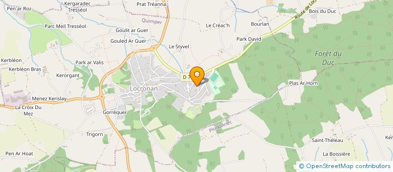 localisation de l'entreprise MONSIEUR JEAN-LOUIS MAICAS à LOCRONAN