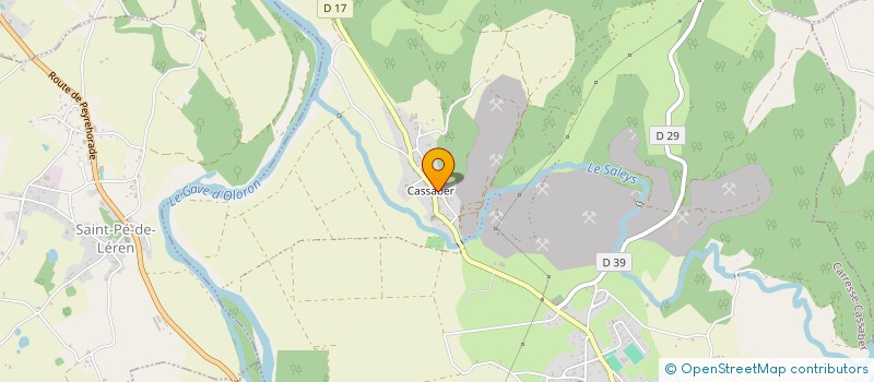 localisation de l'entreprise MONSIEUR JEAN-LOUIS MAISONNAVE  AUTERRIVE