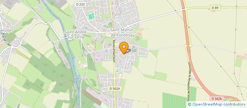 localisation de l'entreprise MONSIEUR JEAN LOUIS MALAQUIN  SAINT-MARTIN-DE-FONTENAY