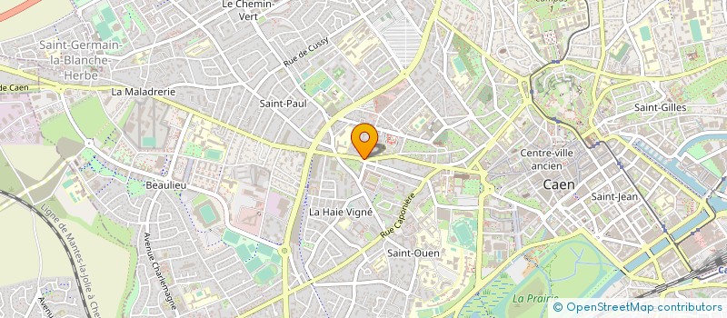localisation de l'entreprise MONSIEUR JEAN-LOUIS MANUEL à CAEN