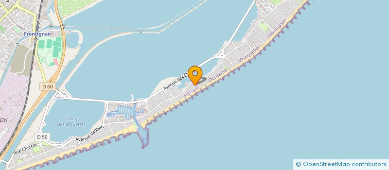 localisation de l'entreprise MONSIEUR JEAN-LOUIS MARC MARI MORENO à FRONTIGNAN