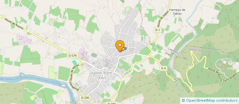 localisation de l'entreprise MONSIEUR JEAN-LOUIS MARCKERT  VALLON-PONT-D'ARC