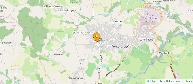 localisation de l'entreprise MONSIEUR JEAN-LOUIS MAREE  MESSIMY