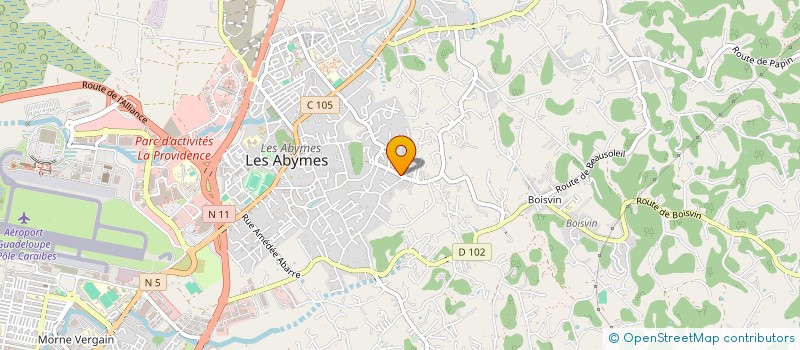 localisation de l'entreprise MONSIEUR JEAN-LOUIS MARIE-EMILIE à LES ABYMES