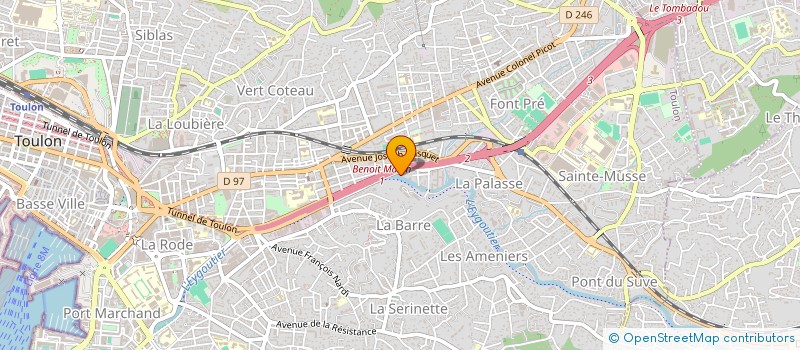 localisation de l'entreprise MONSIEUR JEAN-LOUIS MARRONE à LA FARLEDE