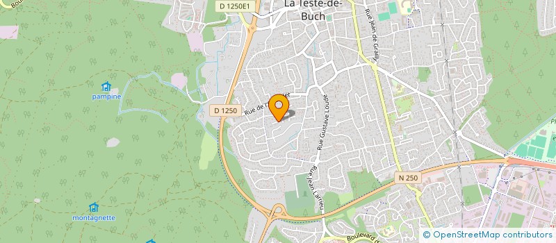 localisation de l'entreprise MONSIEUR JEAN LOUIS MARSAC à LA TESTE-DE-BUCH